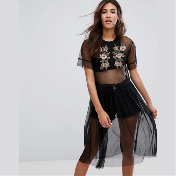 festival smock dress